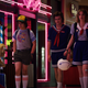 Gaten Matarazzo (left), Joe Keery, Maya Hawke